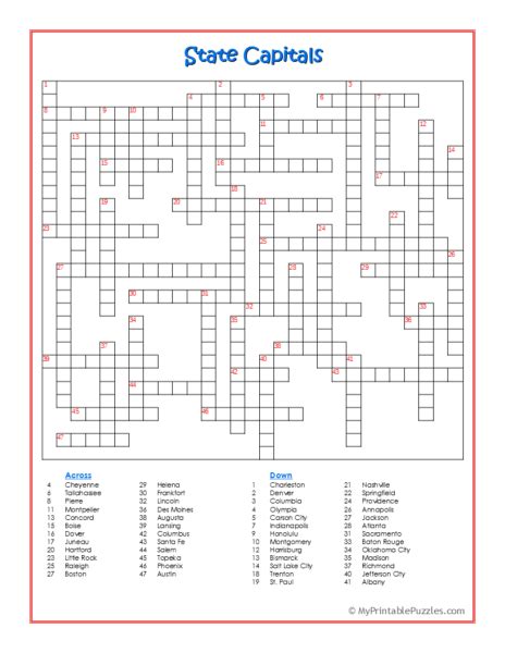 qatar's capital crossword clue|state capital crossword puzzles answers.